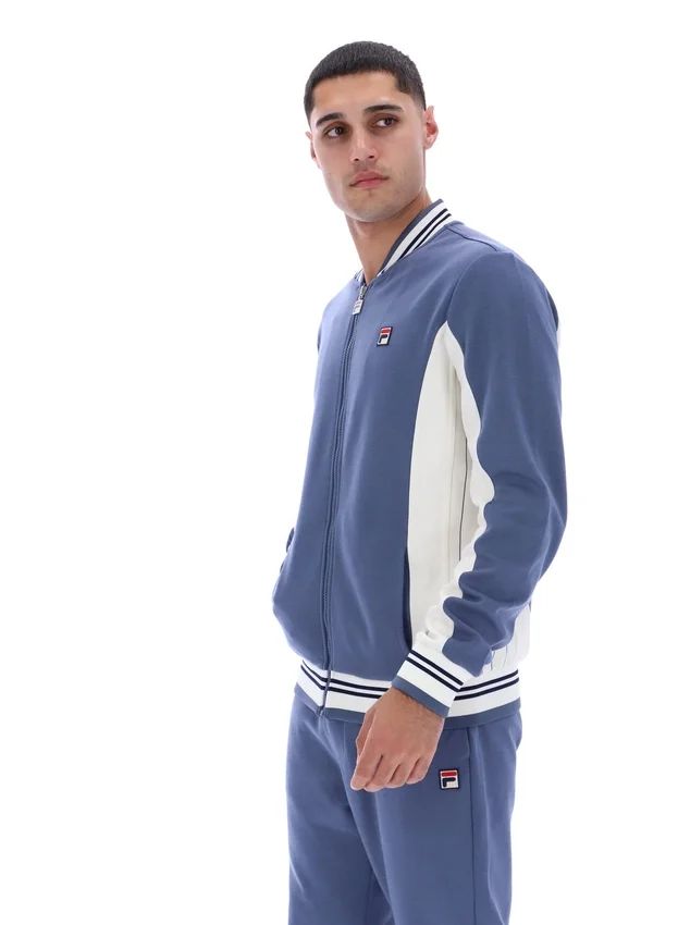 Veste de survêtement de baseball vintage indigo Settanta
