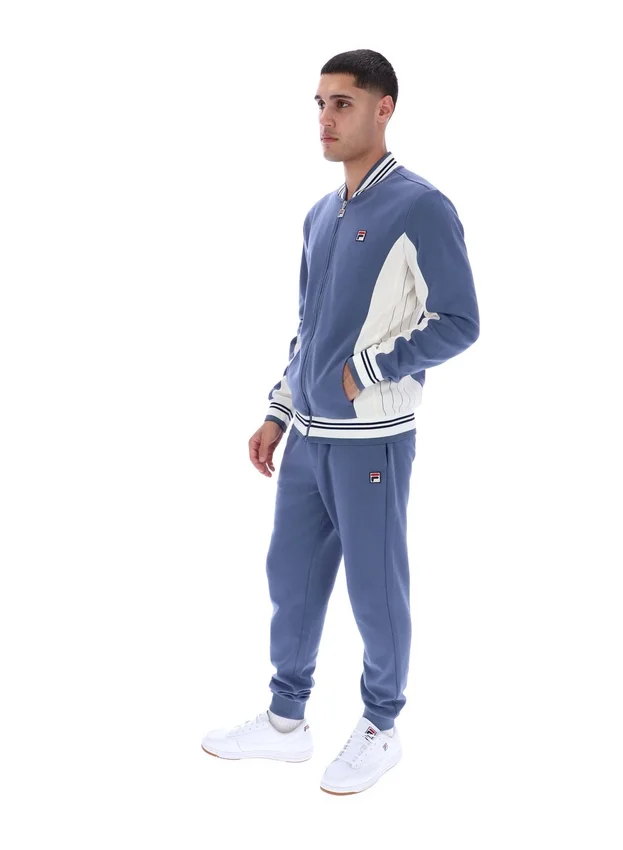 Veste de survêtement de baseball vintage indigo Settanta