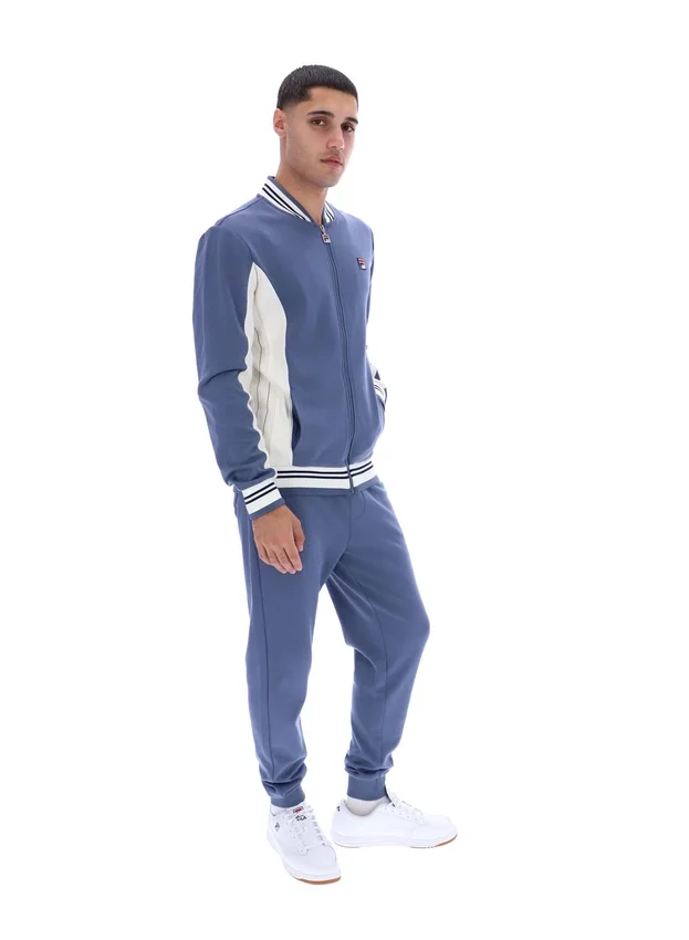 Veste de survêtement de baseball vintage indigo Settanta