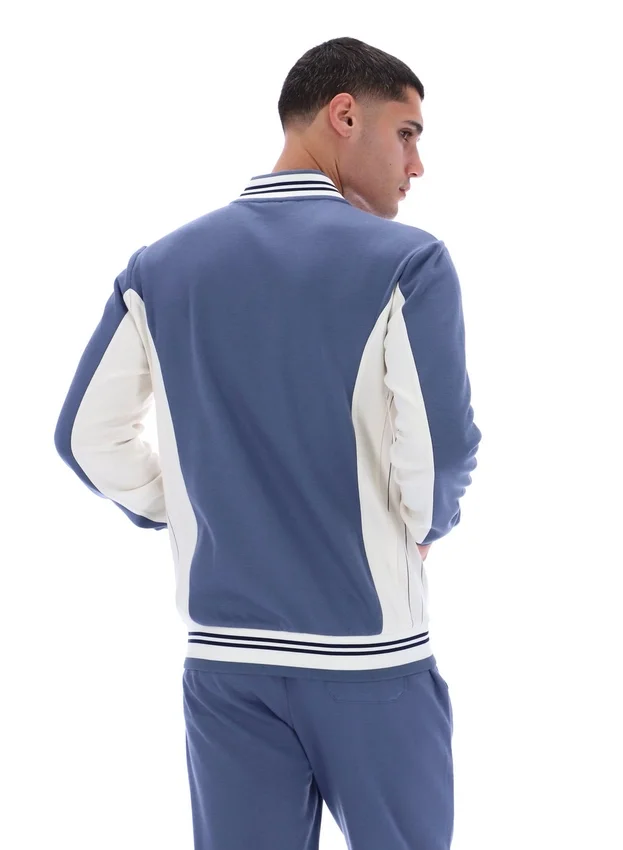 Veste de survêtement de baseball vintage indigo Settanta