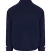 Veste de survêtement de tennis bleu marine pour femme