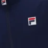 Veste de survêtement de tennis bleu marine pour homme