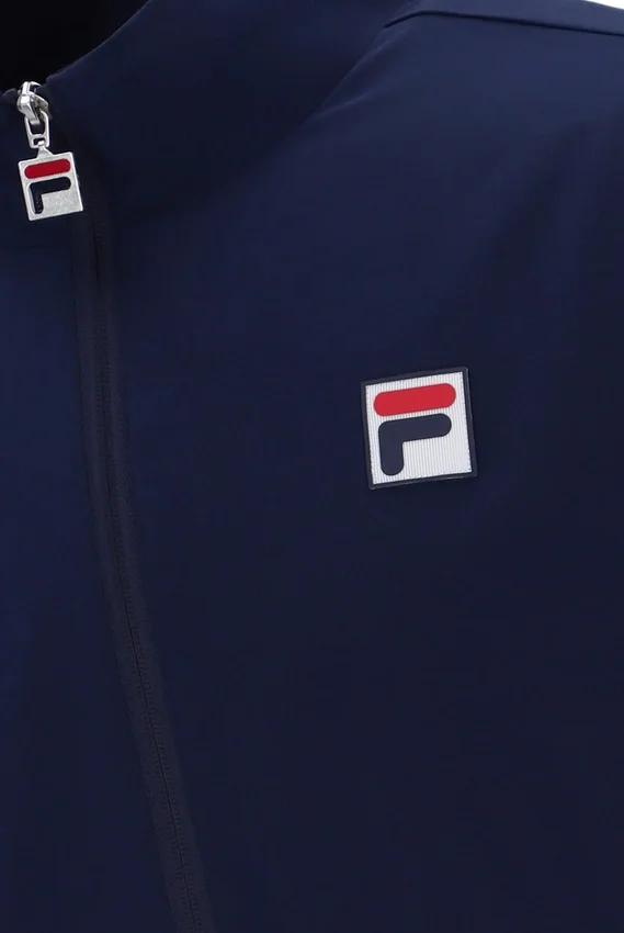 Veste de survêtement de tennis bleu marine pour homme
