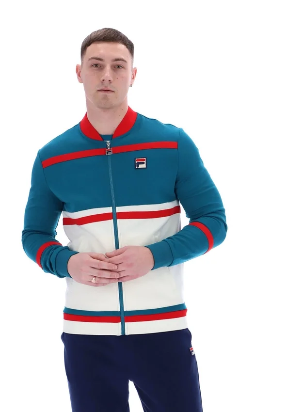 Veste de survêtement « Deep Lagoon » Stefan Archive Cut and Sew