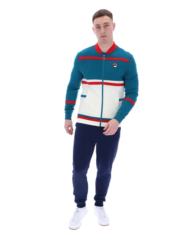 Veste de survêtement « Deep Lagoon » Stefan Archive Cut and Sew