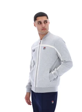 Veste de survêtement Emilio gris chiné