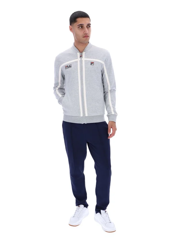 Veste de survêtement Emilio gris chiné