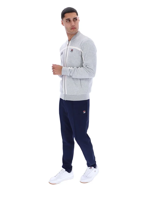 Veste de survêtement Emilio gris chiné