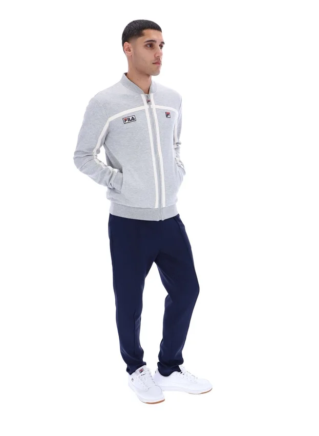 Veste de survêtement Emilio gris chiné