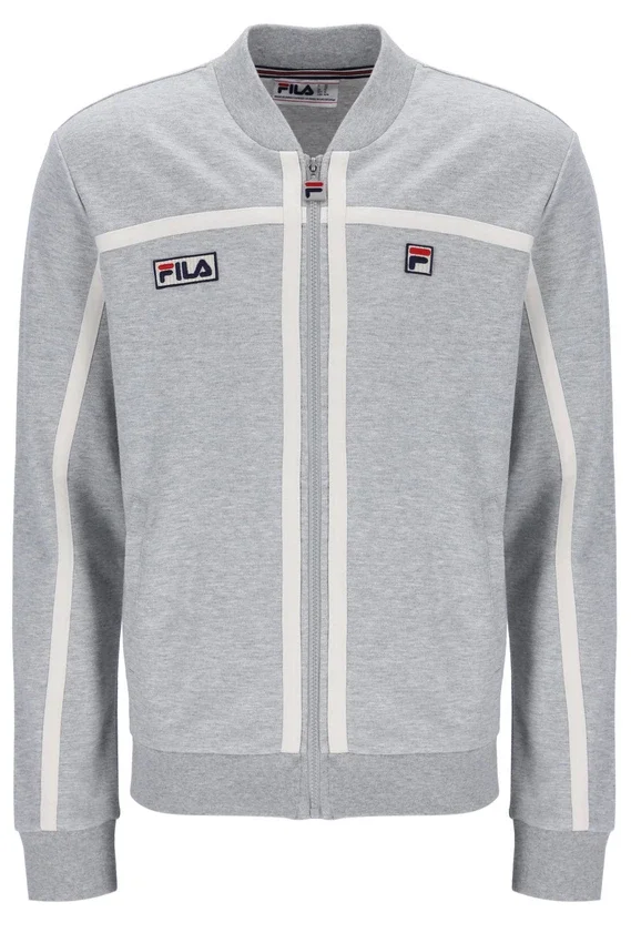 Veste de survêtement Emilio gris chiné