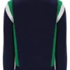 Veste de survêtement en maille à blocs de couleur Fila Navy Cortez