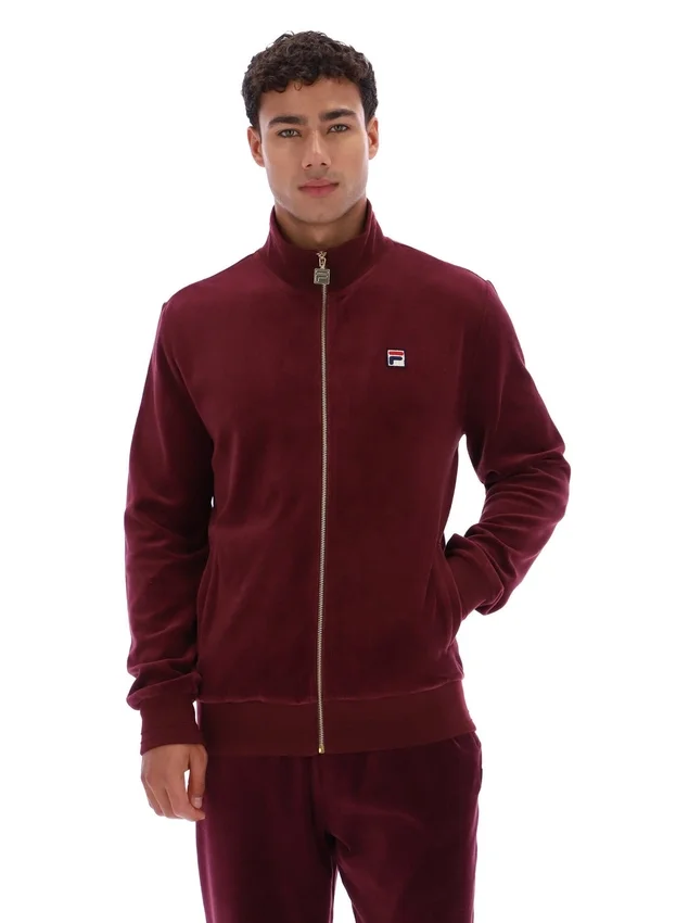 Veste de survêtement en velours Fig Nero