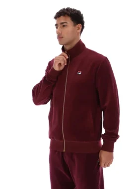 Veste de survêtement en velours Fig Nero