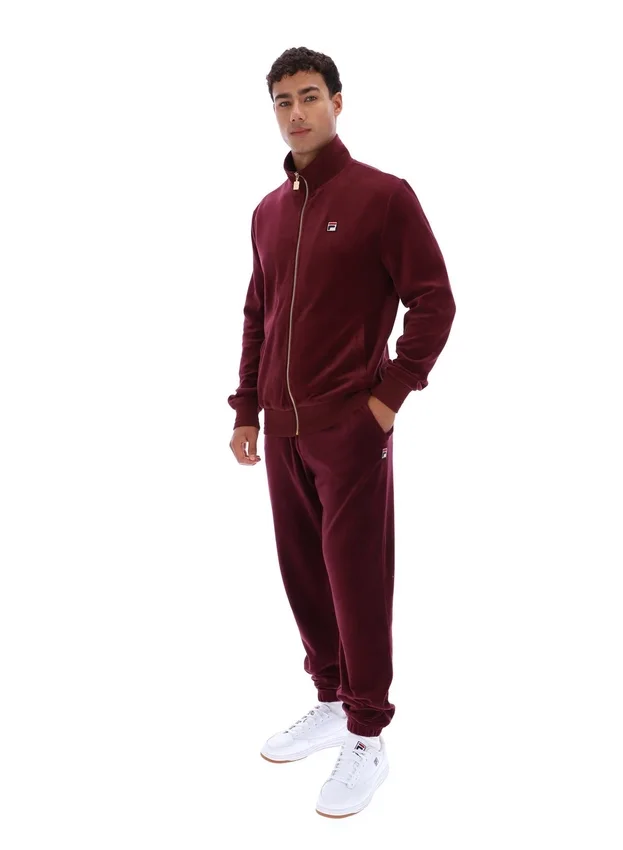 Veste de survêtement en velours Fig Nero