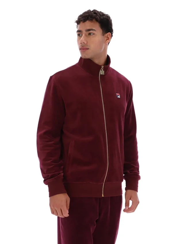 Veste de survêtement en velours Fig Nero