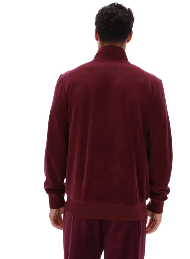 Veste de survêtement en velours Fig Nero