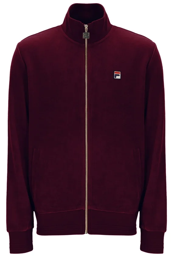 Veste de survêtement en velours Fig Nero