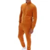 Veste de survêtement en velours Nero Pumpkin Spice