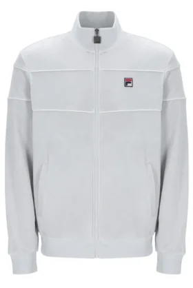 Veste de survêtement en velours Vittorio bleu aube
