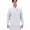 Veste de survêtement en velours Vittorio bleu aube