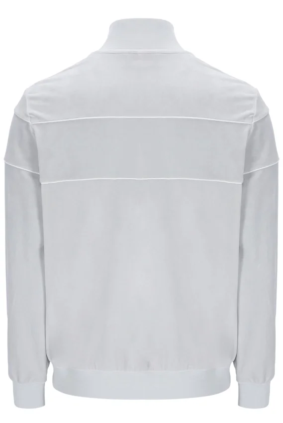Veste de survêtement en velours Vittorio bleu aube