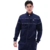 Veste de survêtement en velours Vittorio bleu marine Fila