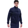 Veste de survêtement en velours Vittorio bleu marine Fila