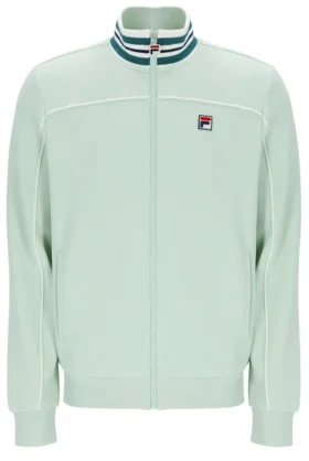 Veste de survêtement Federico à col bordé, couleur Surf Spray