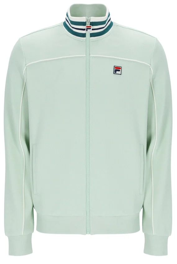 Veste de survêtement Federico à col bordé, couleur Surf Spray