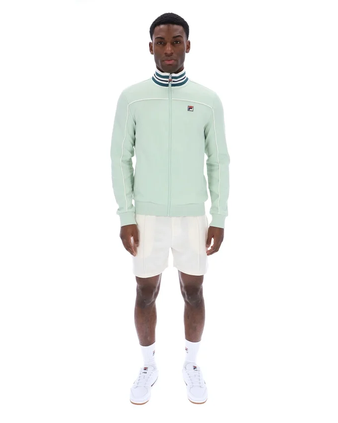 Veste de survêtement Federico à col bordé, couleur Surf Spray