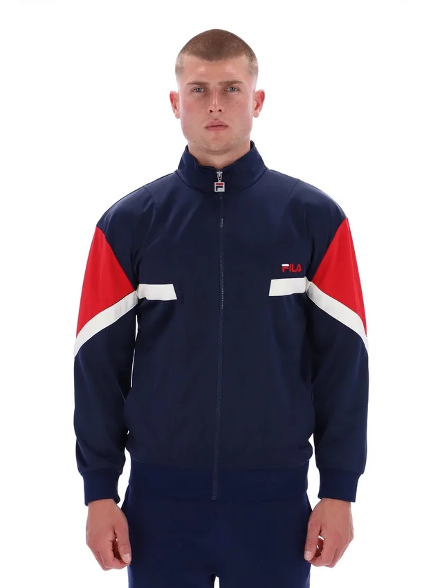Veste de survêtement Fila bleu marine inspirée des archives Albarn