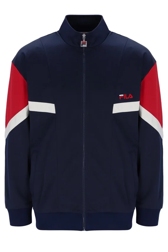 Veste de survêtement Fila bleu marine inspirée des archives Albarn