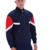 Veste de survêtement Fila bleu marine inspirée des archives Albarn