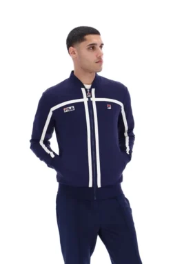 Veste de survêtement Fila Emilio bleu marine