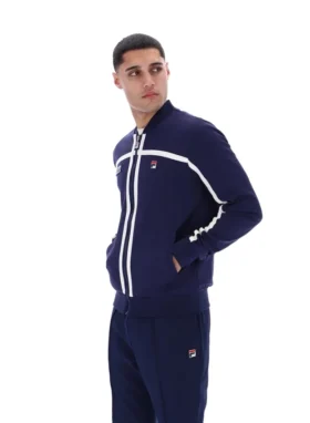 Veste de survêtement Fila Emilio bleu marine