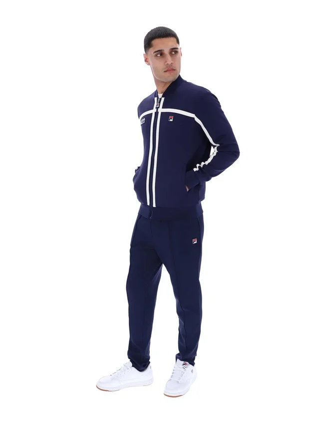 Veste de survêtement Fila Emilio bleu marine