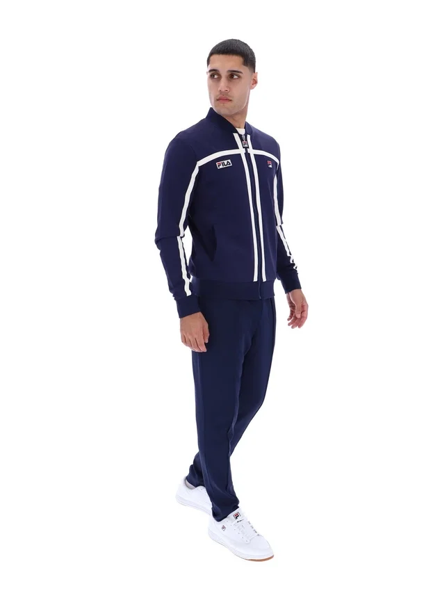 Veste de survêtement Fila Emilio bleu marine