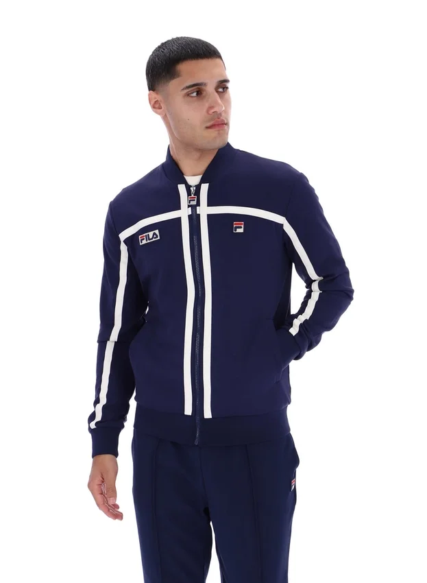 Veste de survêtement Fila Emilio bleu marine
