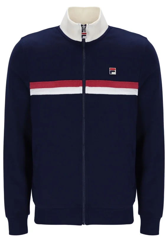 Veste de survêtement Fila Enrico bleu marine