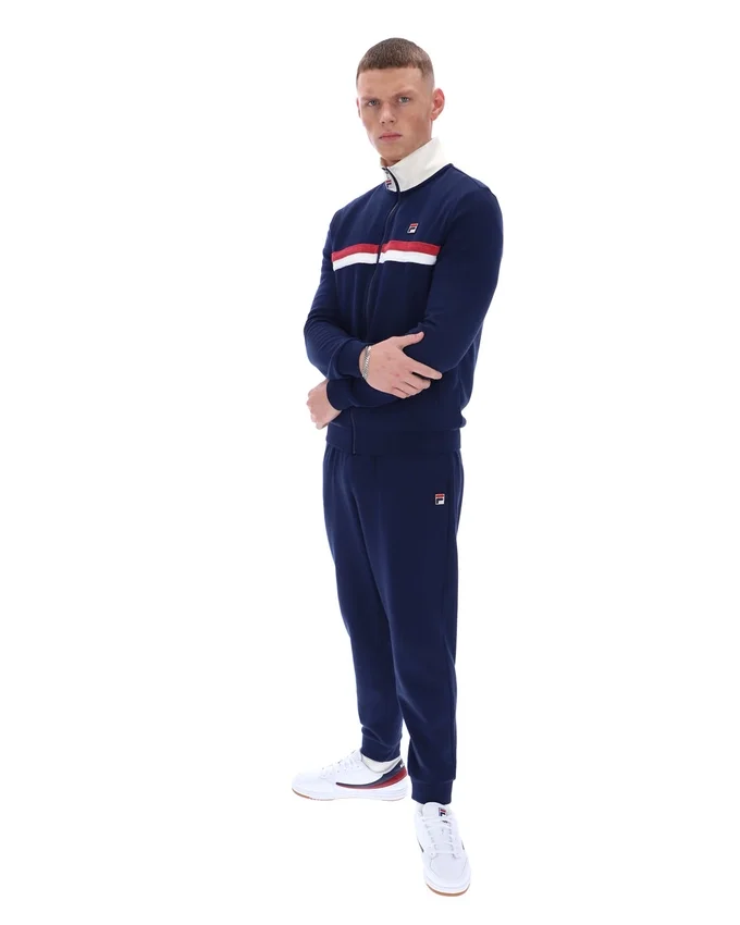 Veste de survêtement Fila Enrico bleu marine