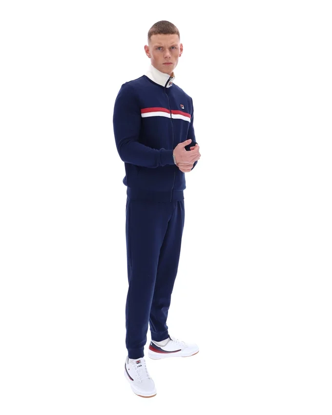 Veste de survêtement Fila Enrico bleu marine