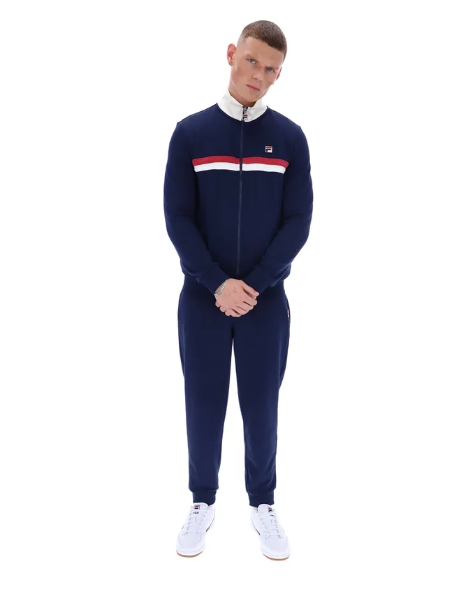 Veste de survêtement Fila Enrico bleu marine