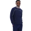 Veste de survêtement Fila Federico bleu marine à col bordé