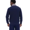 Veste de survêtement Fila Federico bleu marine à col bordé