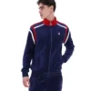 Veste de survêtement Fila Gabriele bleu marine à empiècements contrastés