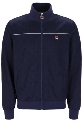 Veste de survêtement Fila Gennaro 1911 Monogram bleu marine