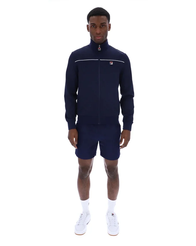 Veste de survêtement Fila Gennaro 1911 Monogram bleu marine
