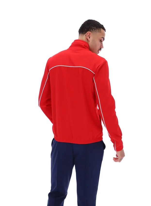 Veste de survêtement Fila Noble Archive à passepoil rouge