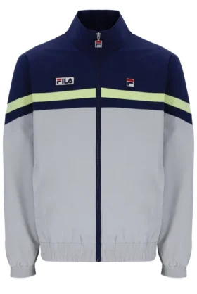 Veste de survêtement Fila Phillip Cut and Sew bleu marine