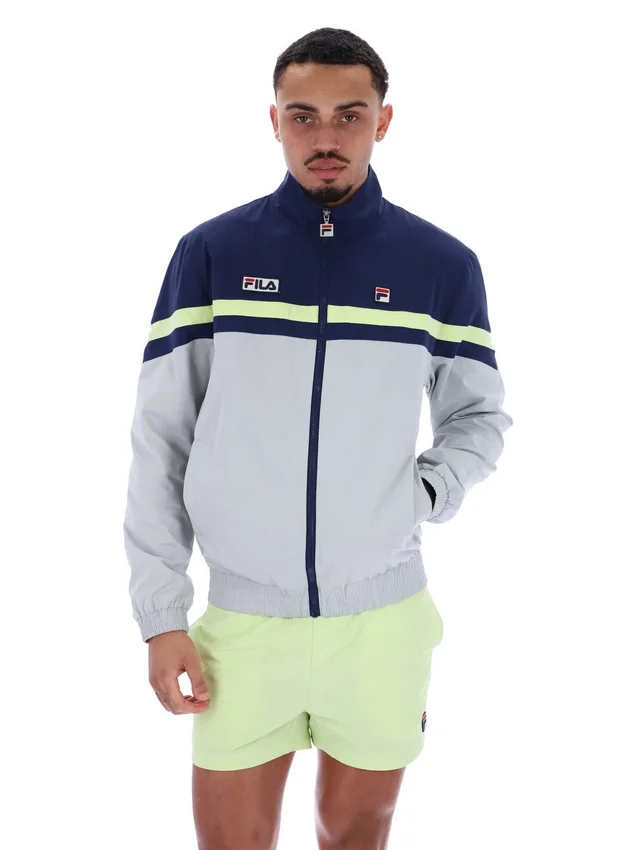 Veste de survêtement Fila Phillip Cut and Sew bleu marine